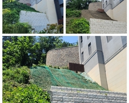 홍천 녹생토시공 현장